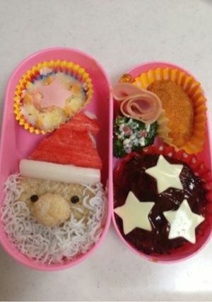 Xmasお弁当-レシピのメイン写真