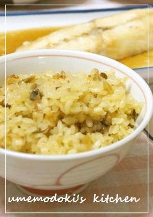 シジミの山椒煮で手軽にシジミご飯-レシピのメイン写真