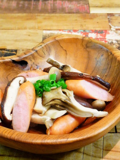 10分あれば十分❢ウインナーと茸の蒸し煮-レシピのメイン写真