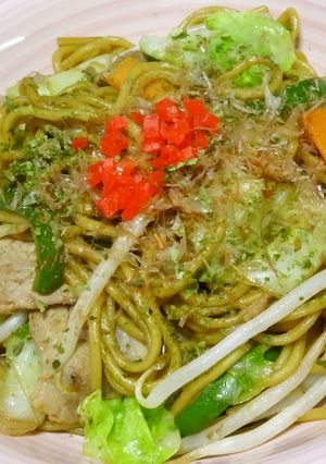 野菜シャキシャキ 我が家の *焼きそば*-レシピのメイン写真