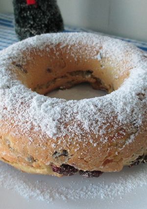 HBでクリスマス♪ブリオッシュケーキ♪-レシピのメイン写真