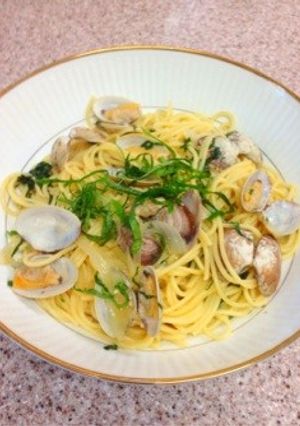 あさりと大葉の簡単さっぱりパスタ-レシピのメイン写真