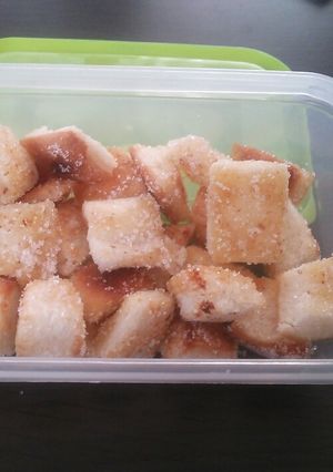 フライパンで簡単食パンラスク-レシピのメイン写真