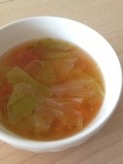 ERDE☆トマトとレタスのスープ-レシピのメイン写真