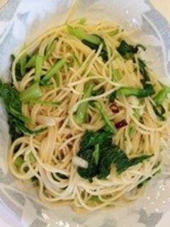 簡単☆なばなペペロンチーノ♫-レシピのメイン写真