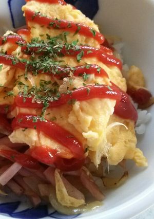 ☆なんちゃって☆オムライス丼♪-レシピのメイン写真