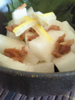 ♪山芋&梅肉の酢の物♪-レシピのメイン写真