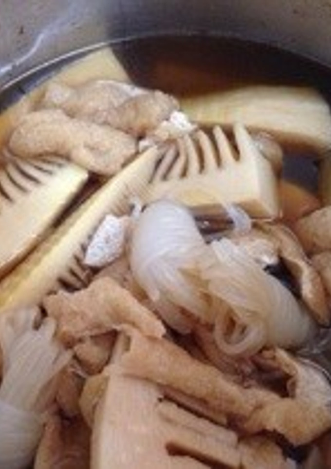 蕗と筍の煮物-レシピのメイン写真
