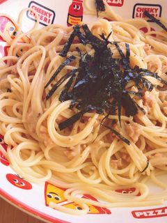 マヨ×にんにく 納豆パスタ-レシピのメイン写真