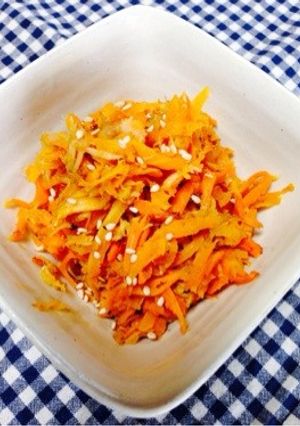 お弁当に簡単★卵なしのにんじんしりしり-レシピのメイン写真