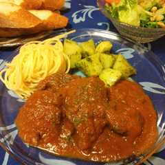 鹿肉の赤ワイン煮込み-レシピのメイン写真