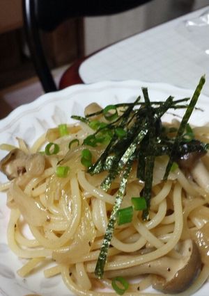ランチに♪簡単和風パスタ（しめじ版）-レシピのメイン写真