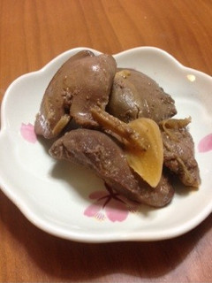 鶏レバーのしぐれ煮-レシピのメイン写真