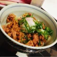 納豆ツナうどん-レシピのメイン写真