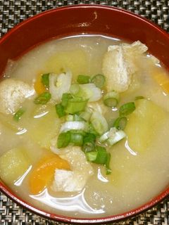 さつま芋のお味噌汁-レシピのメイン写真