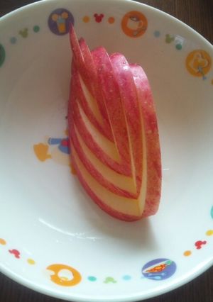 祝話題入り♪リンゴの飾り切り♩♬♡ﾟ*｡-レシピのメイン写真