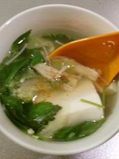からだが暖まる♡豆腐と白菜のトロトロ♪-レシピのメイン写真