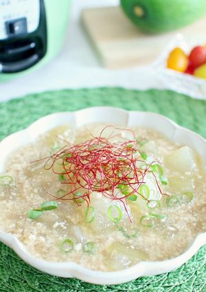 ＼大同電鍋レシピ／涼味そぼろ冬瓜煮-レシピのメイン写真