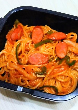 ＃買置き材料で懐かしの＃ナポリタンパスタ-レシピのメイン写真