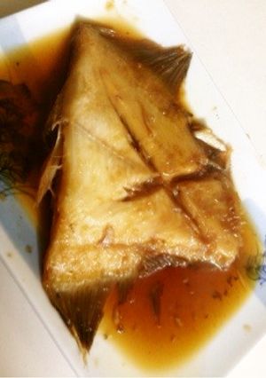 簡単！フライパンでカレイの煮付け☆-レシピのメイン写真