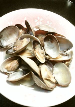 ♡レンジで超簡単・あさりの酒蒸し♡-レシピのメイン写真