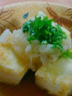 我が家の簡単揚げだし豆腐-レシピのメイン写真