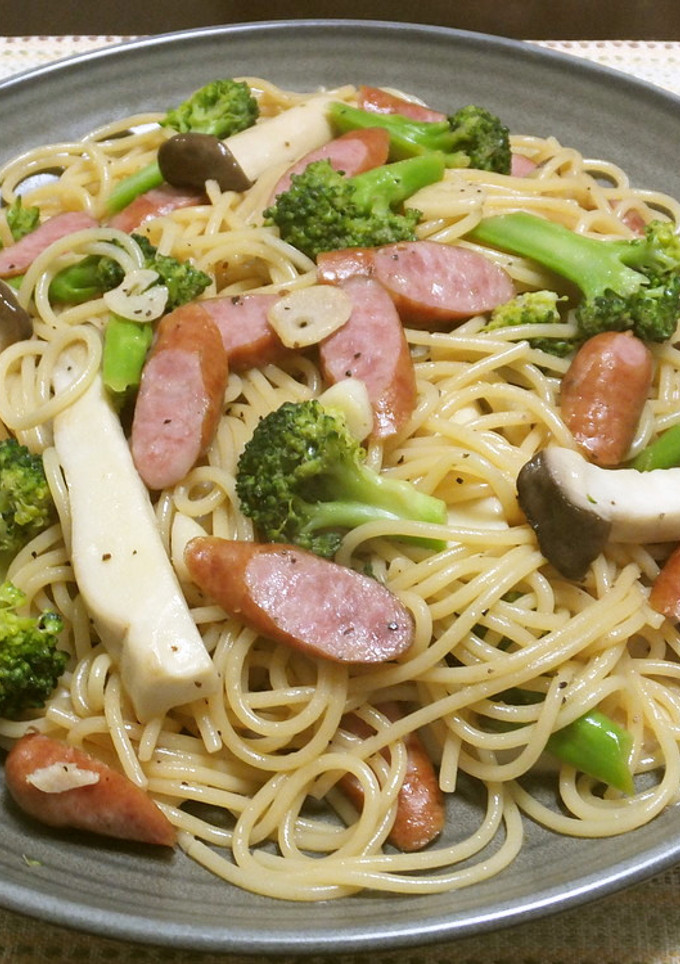 粗挽きソーセージの和風パスタ-レシピのメイン写真
