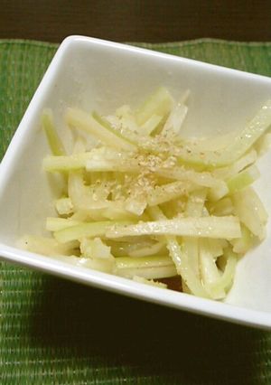 レンジで簡単＊大根の皮のザーサイ風-レシピのメイン写真