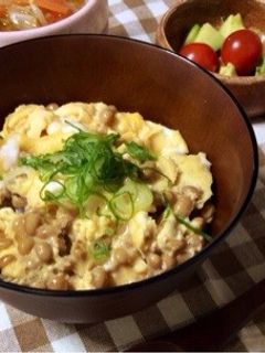 ふわとろオム納豆ご飯-レシピのメイン写真