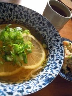 かぼすにゅうめん♪-レシピのメイン写真
