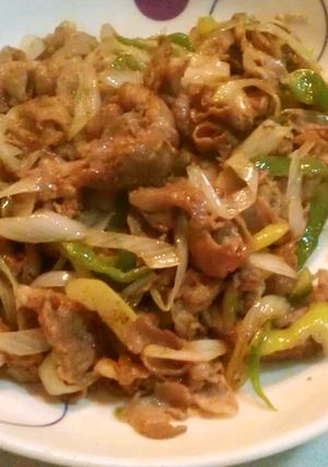 青葱炒羊肉（薄切りラムのクミン炒め）-レシピのメイン写真