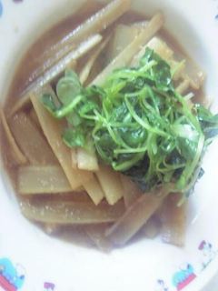 うどの甘酢きんぴら炒め-レシピのメイン写真
