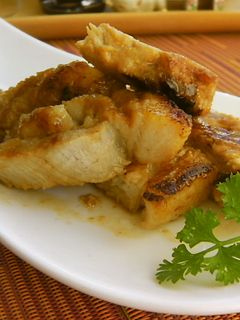 簡単!豚ロース味噌&ヨーグルト漬け焼き♬-レシピのメイン写真