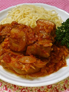 激ウマ!柔らか~豚肉のトマトソース煮込み-レシピのメイン写真