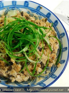 黑菇醬梅干菜蒸肉.柯媽媽の植物燕窩-レシピのメイン写真