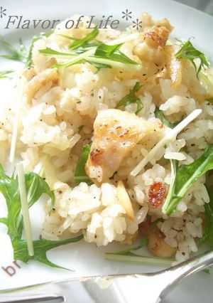 ﾌﾟﾘﾌﾟﾘ鶏皮de■コラーゲン炒飯■-レシピのメイン写真