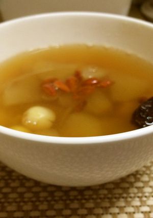 疲労回復に！梨の薬膳スープ-レシピのメイン写真
