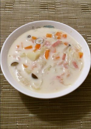 牛乳であったか♪クラムチャウダー-レシピのメイン写真
