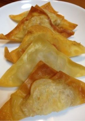 簡単！美味しい！ワンタン皮のおつまみ☆-レシピのメイン写真