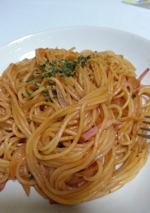 おひとり様用★簡単さっぱりナポリタン-レシピのメイン写真