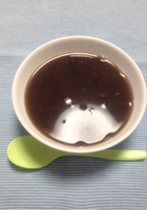 ■シャトルシェフ愛■20分で小豆ぜんざい-レシピのメイン写真