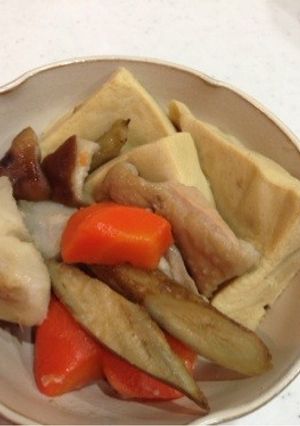 高野豆腐がおいしい！白い煮物-レシピのメイン写真