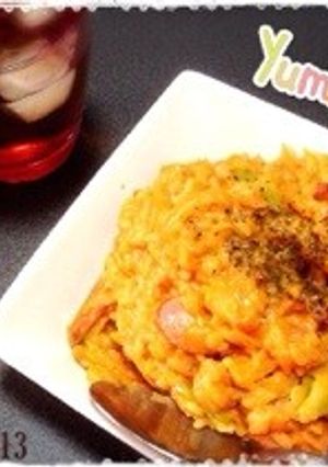 濃厚！ハヤシライス風ミルクリゾット-レシピのメイン写真