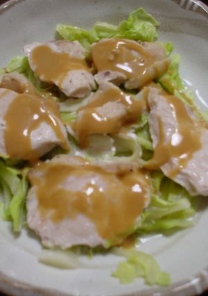 鶏肉のレンジ蒸し-レシピのメイン写真