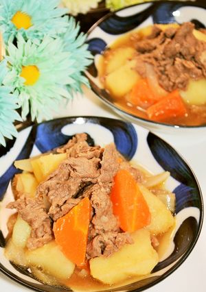 生姜香る♪お肉柔らか～なうちの肉じゃが✿-レシピのメイン写真