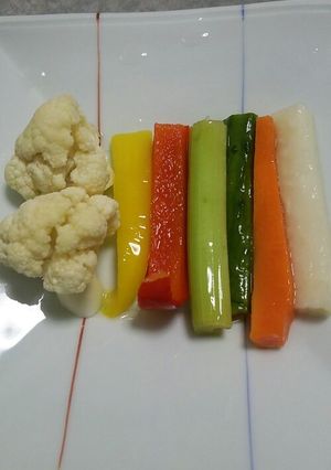 カラフル野菜☆らっきょう酢でピクルス-レシピのメイン写真