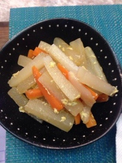 懐かしい味♡大根と玉ねぎの炒め煮☻-レシピのメイン写真