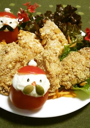 簡単♪塩麹とクラッカーで揚げないチキン-レシピのメイン写真