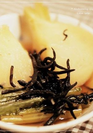 * 蕪とひじきのふんわり炊きあわせ *-レシピのメイン写真