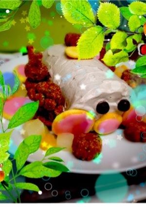 アンパンマンケーキ-レシピのメイン写真